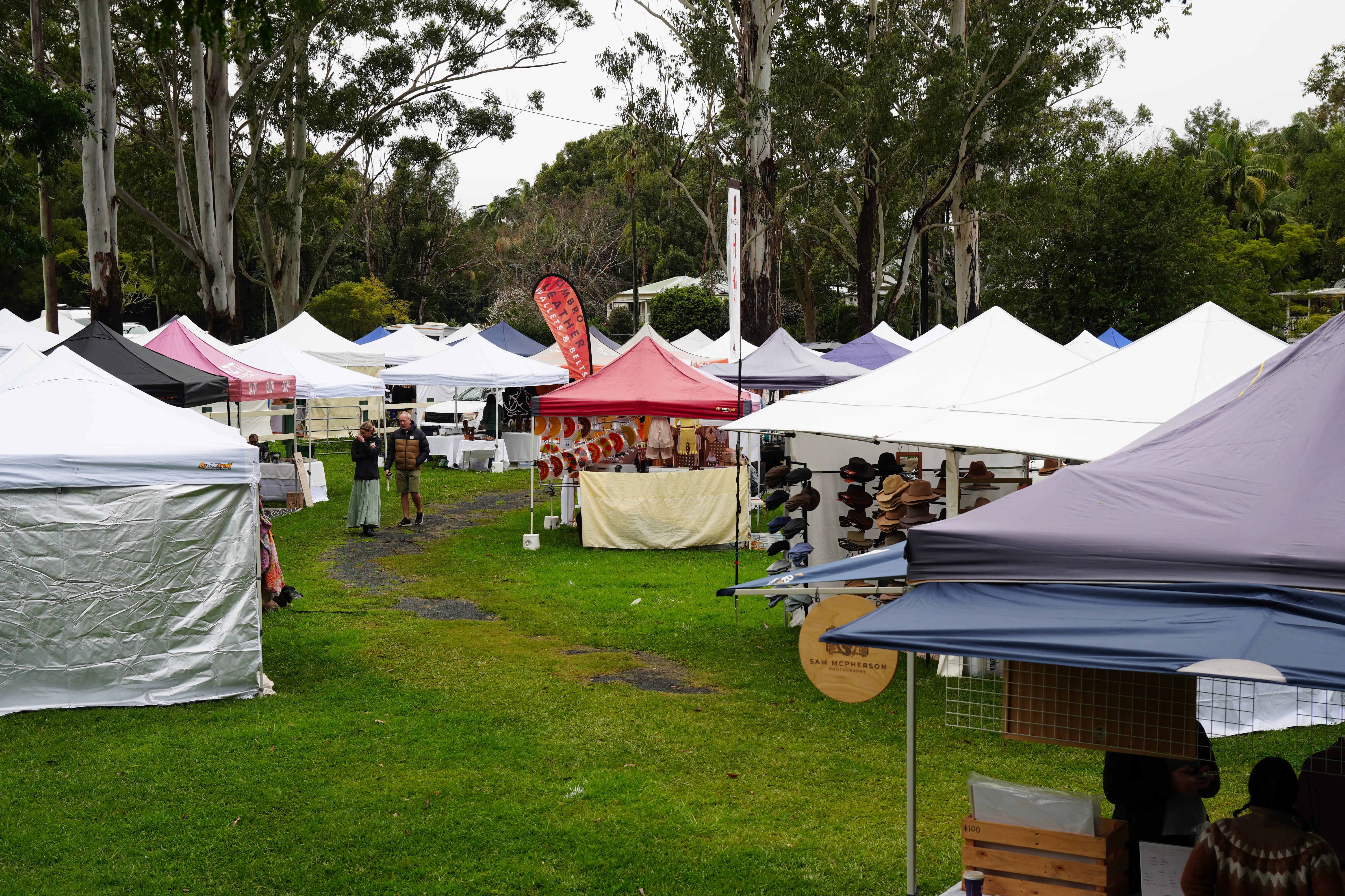 Bangalow Markets community market scene