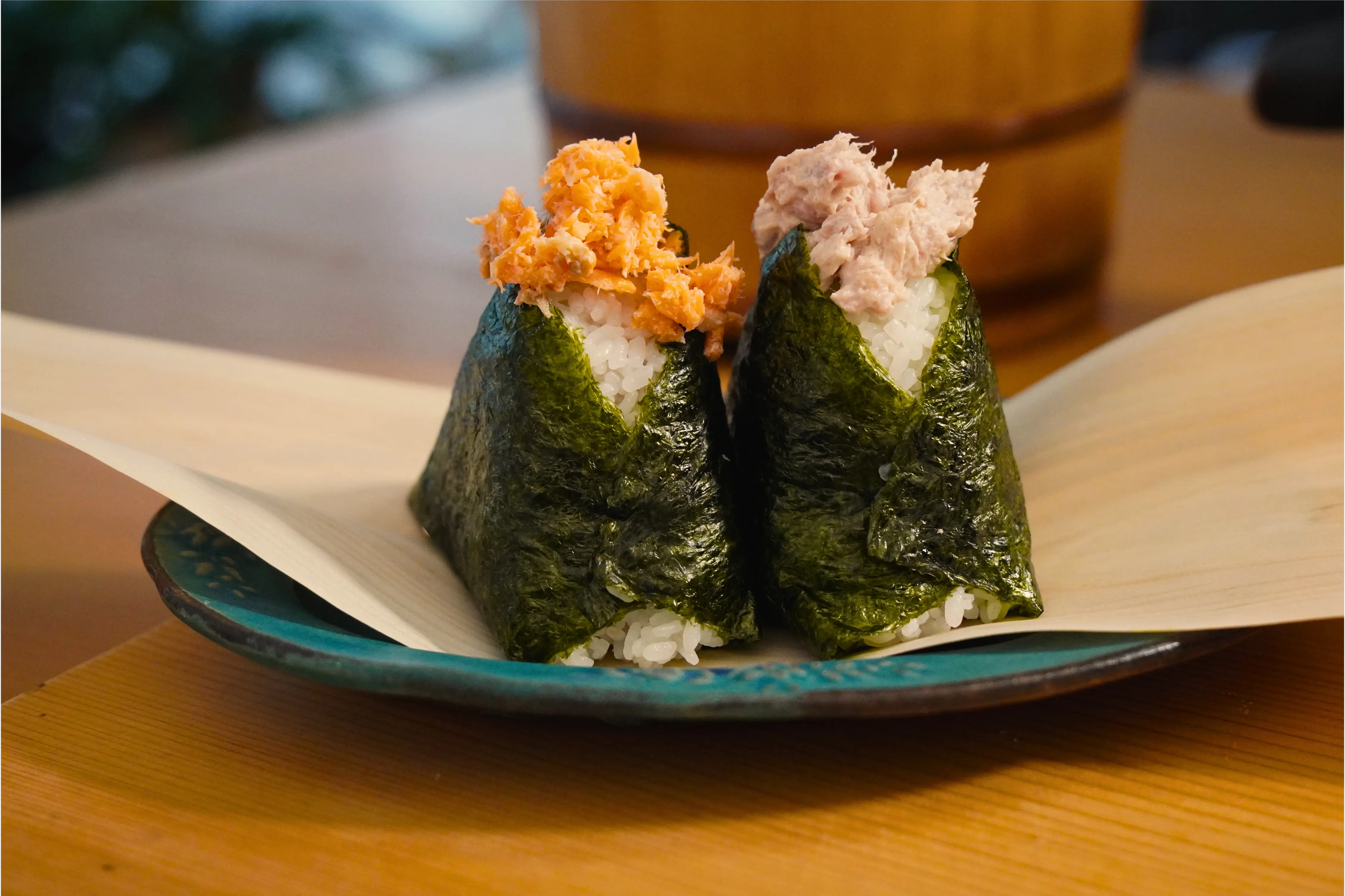 Salmon onigiri